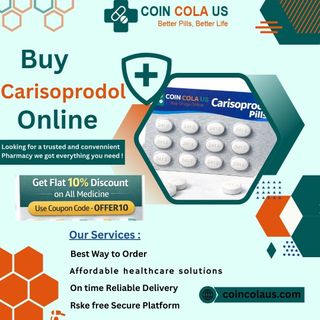 Order Carisoprodol Online Receive Fast Medicine Delivered Nationwide profile picture