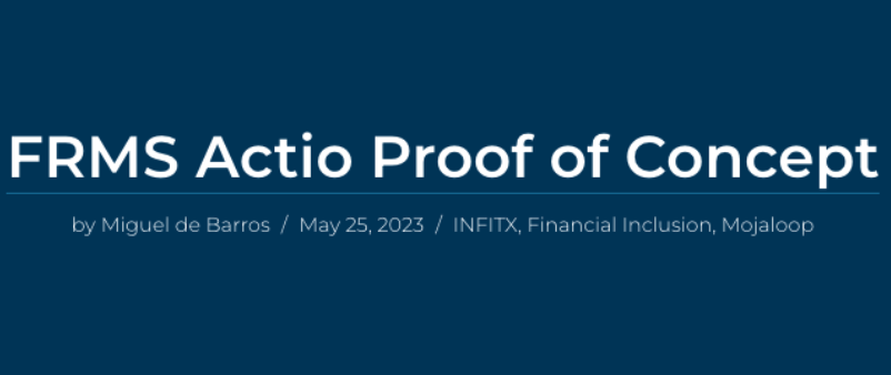 Cover image for FRMS Actio Proof of Concept